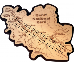 Banff National Park Cribbage Board
