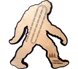 Bigfoot Cribbage Board