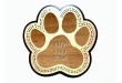 Dog Paw (Live, Love, Woof) Cribbage Board