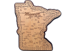 Minnesota State Parks Cribbage Board