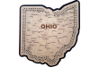 Ohio Map Cribbage Board