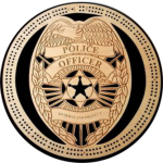 Police Badge Cribbage Board