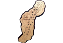 Lake Carlos, Douglas County, MN Cribbage Board