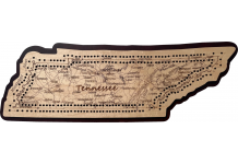 Tennessee Map Cribbage Board