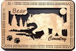 Bear Country Cribbage Board