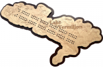 Lake Vermilion, St. Louis County, MN Cribbage Board