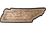 Tennessee Map Cribbage Board