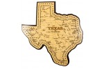 Texas Map 2 Track Cribbage Board
