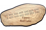 Upper Red Lake, Beltrami County, MN Cribbage Board