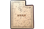Utah Map Cribbage Board