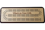 What's In Your Crib 3 Track Cribbage Board